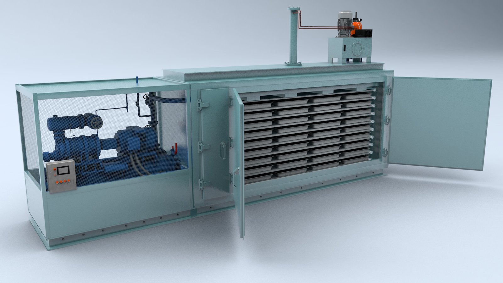 Plate Contact Freezer project reference