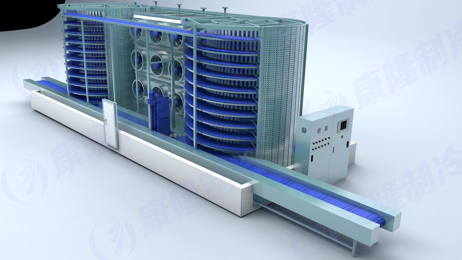 IQF Spiral Freezer project reference